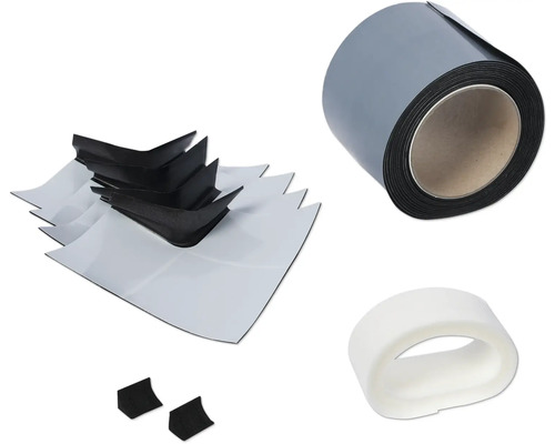 Kit complémentaire SCHULTE pour receveurs de douche de plain-pied ExpressPlus EP5652 Bande d''étanchéité, coins d''étanchéité et joints d''étanchéité pour applications de construction