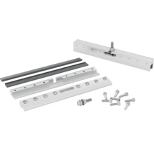 Jeu d'outils de travail du bois avec rails de guidage et matériel de fixation