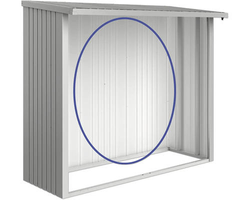 Abri de rangement en métal pour outils de jardin