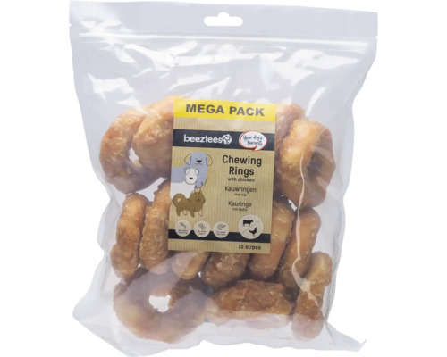 Beutel Hunde-Kauartikel Ringe mit Huhn