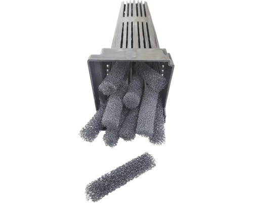 Matériau filtrant AQUAEL préfiltre cassette éponge FZN PRO, avec éponges, cartouche préfiltre Paniers filtrants avec mousses filtrantes pour bassins