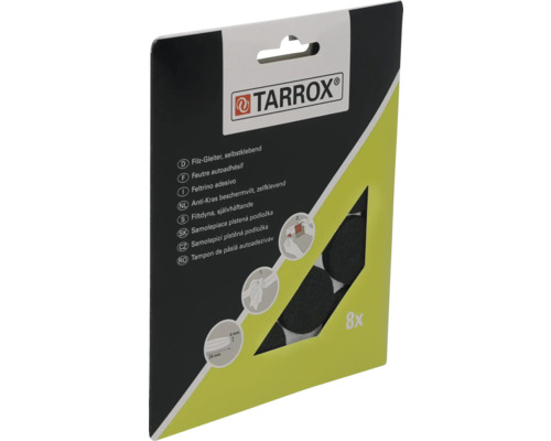 Tarrox Filzgleiter selbstklebend, 8 Stück