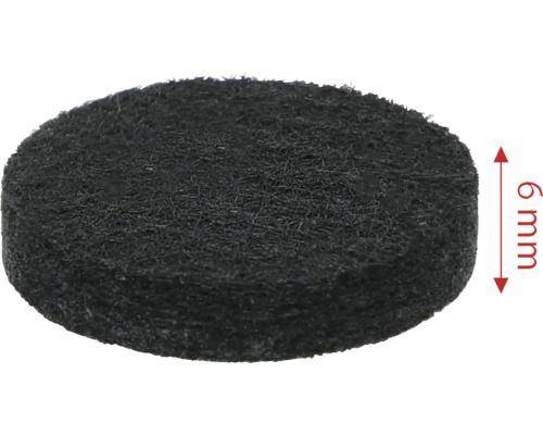 Schleifvlies Scheibe mit einer Dicke von 6 mm.