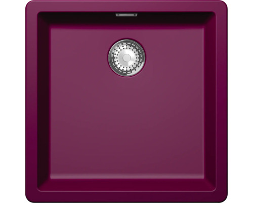 Spüle SCHOCK Greenwich N-100 A 456 x 456 mm berry GREN100ABRY Spülbecken aus Keramik