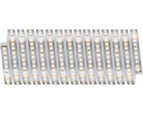 MaxLED 1000 Betriebsfertiges Strip Basisset 5 m 30W 5500 lm 2700 K 640 LED´s 24V Mehrere LED Stripes für Beleuchtung