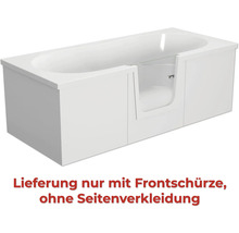 Badewanne mit Einstiegstür und Frontschürze