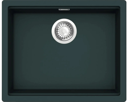 Flächenbündige Spüle SCHOCK Kiruna N-100L FB 545 x 445 mm ivy KIRN100LFBIVY Spülbecken mit Abfluss
