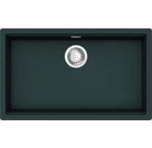 Spülbecken aus Verbundmaterial mit Ablaufsieb