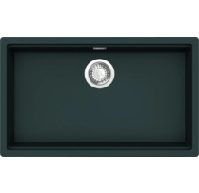 Spülbecken aus Silgranit mit Siebkorbventil