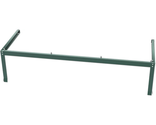 Construction de cadre métallique pour abri de jardin