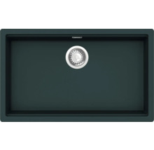 Spülbecken aus Keramik mit Ablaufgarnitur