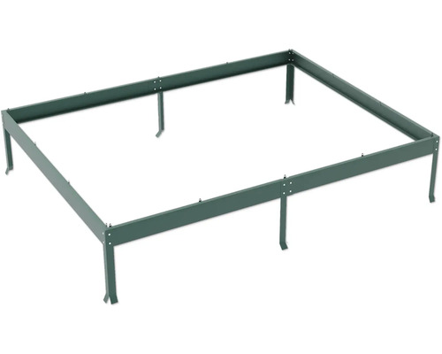 Cadre métallique pour potager surélevé