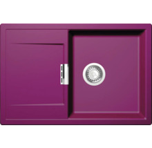 Spüle mit Abtropffläche und Siebkorbventil