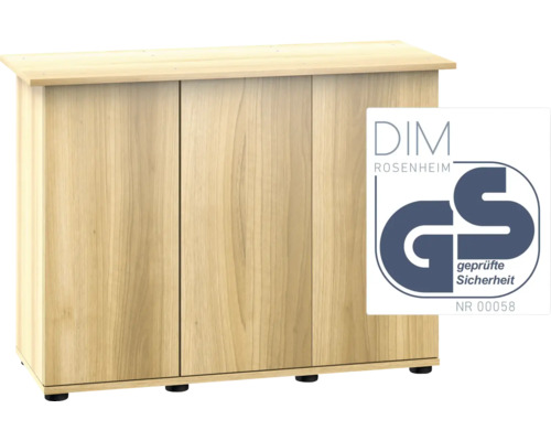 Meuble aquarium avec trois portes et label GS pour sécurité contrôlée