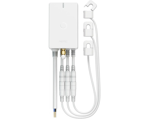 Aeotec Logo Energiezähler mit drei Sensoren