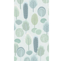 Motif avec des illustrations d''arbres