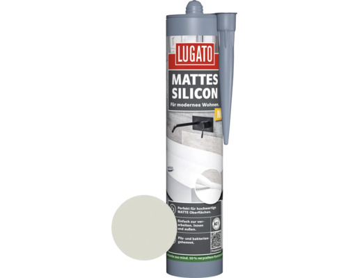 Silicone mat Lugato gris argent 310 ml Silicone mat Lugato gris argent 310 ml