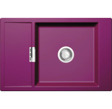 Spüle mit Abtropffläche und Siebkorbventil