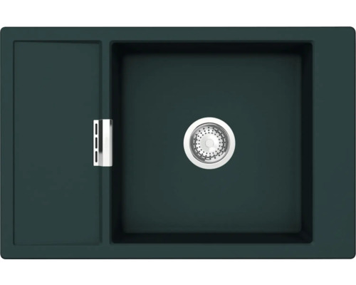 Unterbauspüle SCHOCK Mono D-100XS U 780 x 510 mm ivy MOND100XSUIVY Spüle mit Abtropffläche und Siebkorbventil