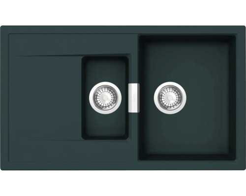 Unterbauspüle SCHOCK Mono D-150 U 860 x 510 mm ivy MOND150UIVY Spüle mit zwei Becken