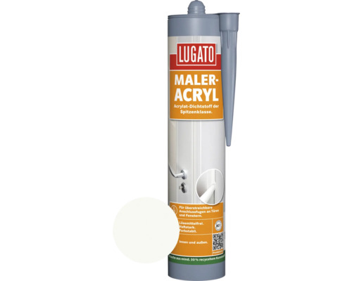 Acrylique pour peintre Lugato blanc 310 ml Acrylique pour peintre Lugato blanc 310 ml