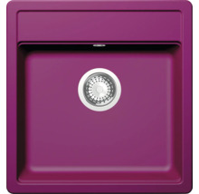 Spülbecken aus Keramik mit Ablaufsieb