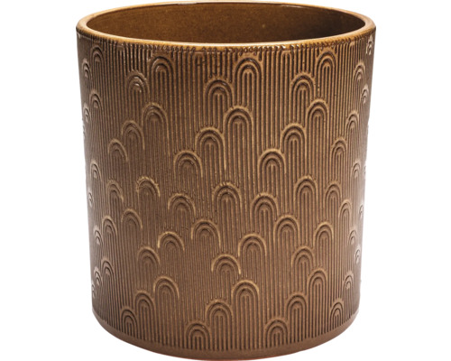 Cache-pot décoratif en céramique avec motif