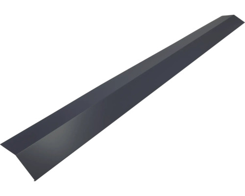 PRECIT rideau de gouttière pour tôle ondulée Sinus S18 gris mat RAL 7016 2000 mm x 65 mm x 83 mm PRECIT rideau de gouttière pour tôle ondulée Sinus S18 gris mat RAL 7016 2000 mm x 65 mm x 83 mm