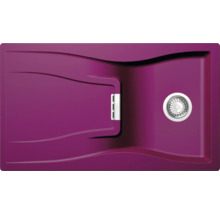 Spülbecken aus Verbundwerkstoff mit Ablaufsieb