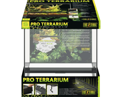 Exo Terra Pro Terrarium, 46 x 45 x 45 cm