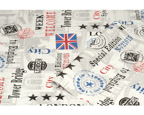 Papier peint avec motif de Londres