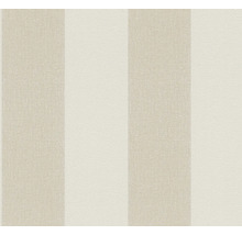 Vliestapete 9483-42 Pure Elegance Landhaus Blockstreifen beige