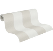 Vliestapete 9483-42 Pure Elegance Landhaus Blockstreifen beige
