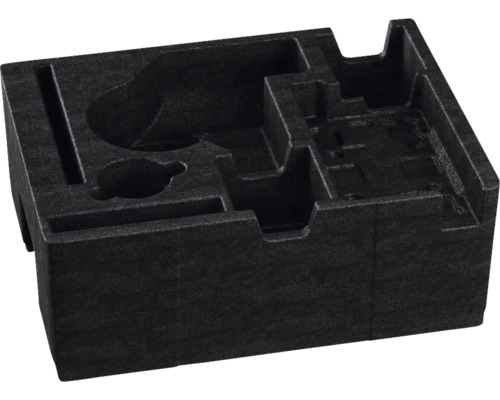 L-BOXX 238 Einlage Bosch für GEX 185-LI Schwarzer Werkzeugeinsatz aus Schaumstoff