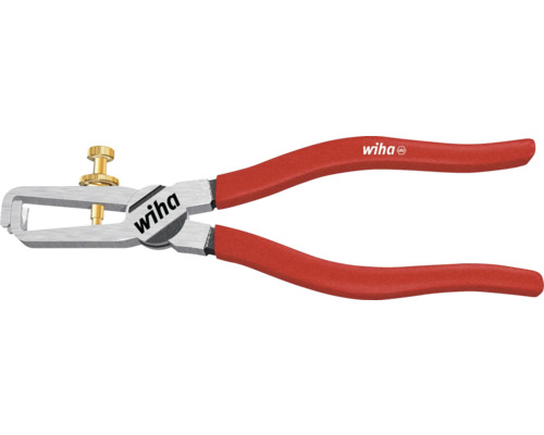 Pince à dénuder Wiha avec vis de réglage