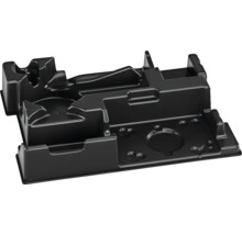 Schwarzer Werkzeugkoffer Einsatz zur Werkzeugaufbewahrung