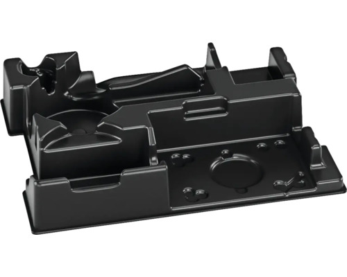 Schwarzer Werkzeugkoffer Einsatz zur Werkzeugaufbewahrung