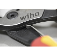 Logo Wiha sur pince coupante de côté