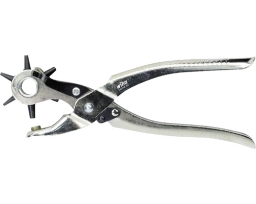 Pince emporte-pièce revolver en métal