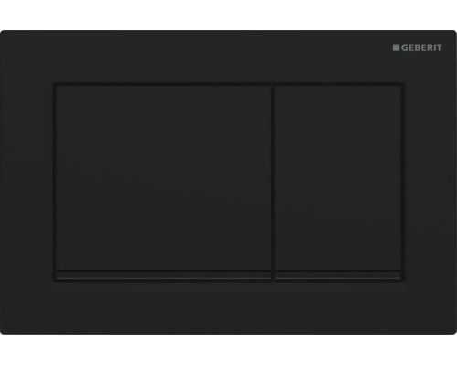 Plaque de commande GEBERIT Omega20 (ex Omega30) Square noir mat revêtement easy-to-clean
Rayures design: noir 115.080.16.1