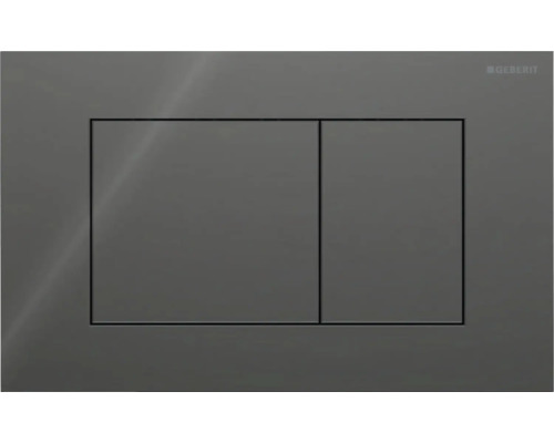 Plaque de commande GEBERIT Sigma40 Square verre lave brillant 115.629.JK.1