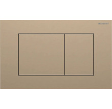 GEBERIT Betätigungsplatte Sigma40 Square rotgold gebürstet easy-to-clean-beschichtet 115.629.QB.1