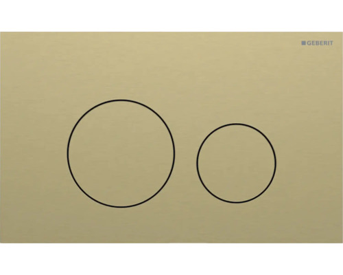 GEBERIT Betätigungsplatte Sigma40 messing gebürstet easy-to-clean-beschichtet 115.628.QF.1 GEBERIT Betätigungsplatte Sigma40 messing gebürstet easy-to-clean-beschichtet 115.628.QF.1