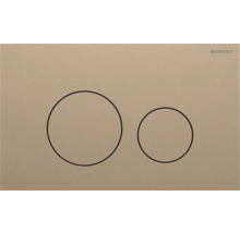 GEBERIT Betätigungsplatte Sigma40 rotgold gebürstet easy-to-clean-beschichtet 115.628.QB.1
