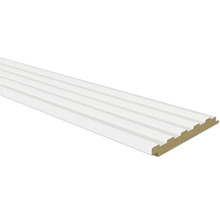 Panneau décoratif avec assemblage rainure et languette