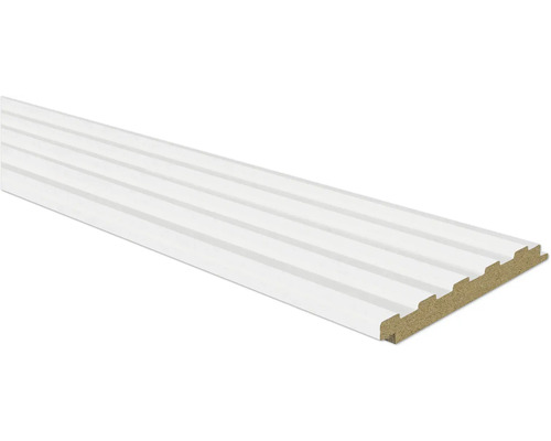 Panneau décoratif avec assemblage rainure et languette