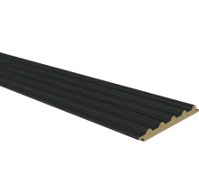 Moulure de profil en bois avec bords arrondis