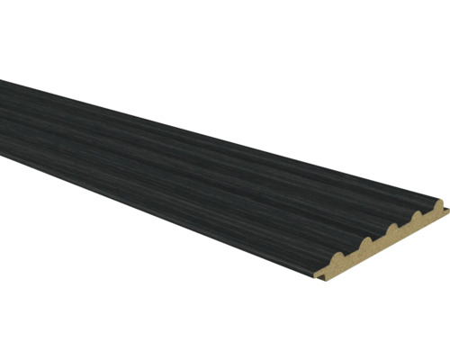 Moulure de profil en bois avec bords arrondis