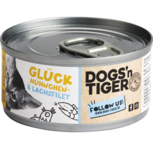 Konservenfutter für Hunde mit Huhn und Lachs von Dogs''n Tiger