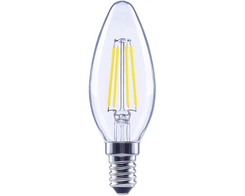 Ampoule flamme LED FLAIR C35 transparente E14/2,2W(40W) 470 lm 2700 K blanc chaud